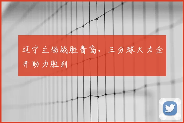 辽宁主场战胜青岛，三分球火力全开助力胜利
