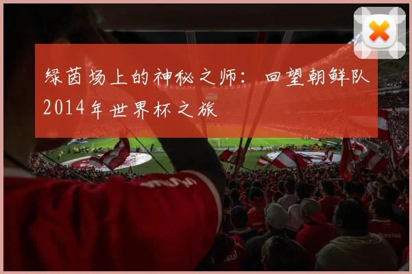 绿茵场上的神秘之师：回望朝鲜队2014年世界杯之旅