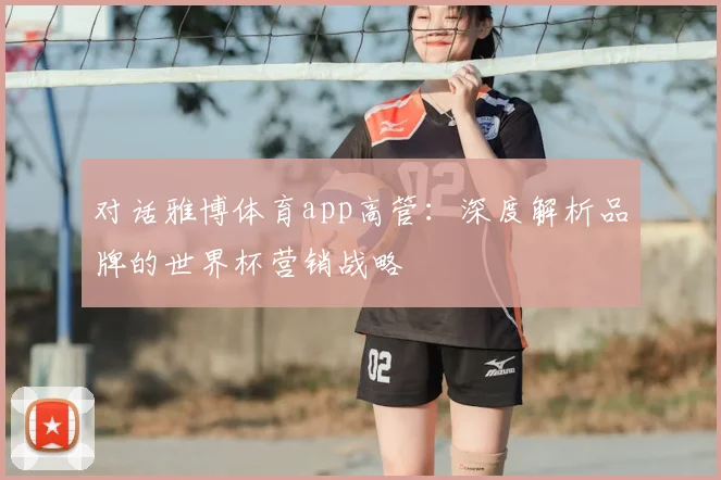 对话雅博体育app高管：深度解析品牌的世界杯营销战略