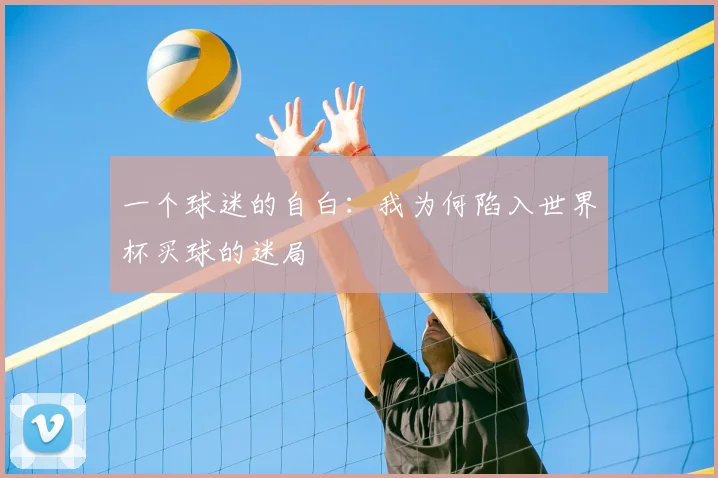 一个球迷的自白:我为何陷入世界杯买球的迷局